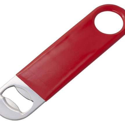 Winco CO-301PR Red Flat Bottle Opener