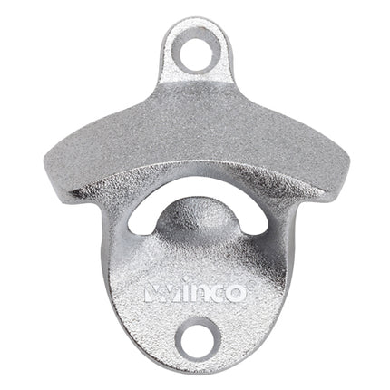 Winco CO-402 Wall Mount Bottle Opener - 3 1/4" X 2 3/4"