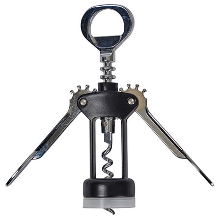 Winco CO-701 Black Coated Wing Type Corkscrew