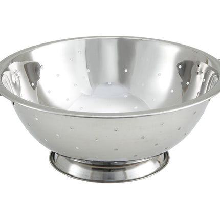 Winco COD-5 5 Qt. Stainless Steel Colander with Base