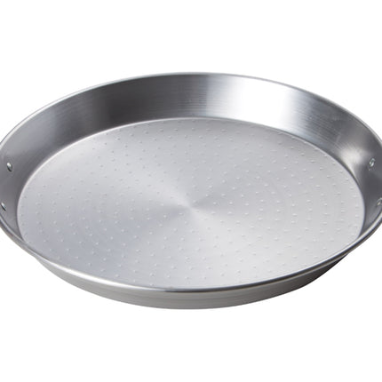 Winco CSPP-14 14" Polished Carbon Steel Paella Pan