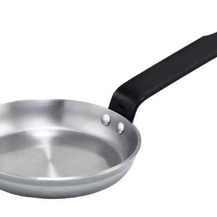 Winco CSPP-4 4-3/4" Polished Carbon Steel Paella/Blini Fry Pan