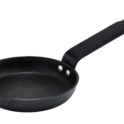 Winco CSPP-4E 4-3/4" Enameled Carbon Steel Paella/Blini Fry Pan