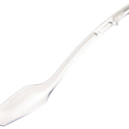 Winco CVBS-10C Clear 10" Polycarbonate Buffet Spoon