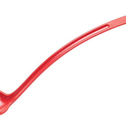 Winco CVLD-13R Red 13" Polycarbonate 1 oz. Serving Ladle