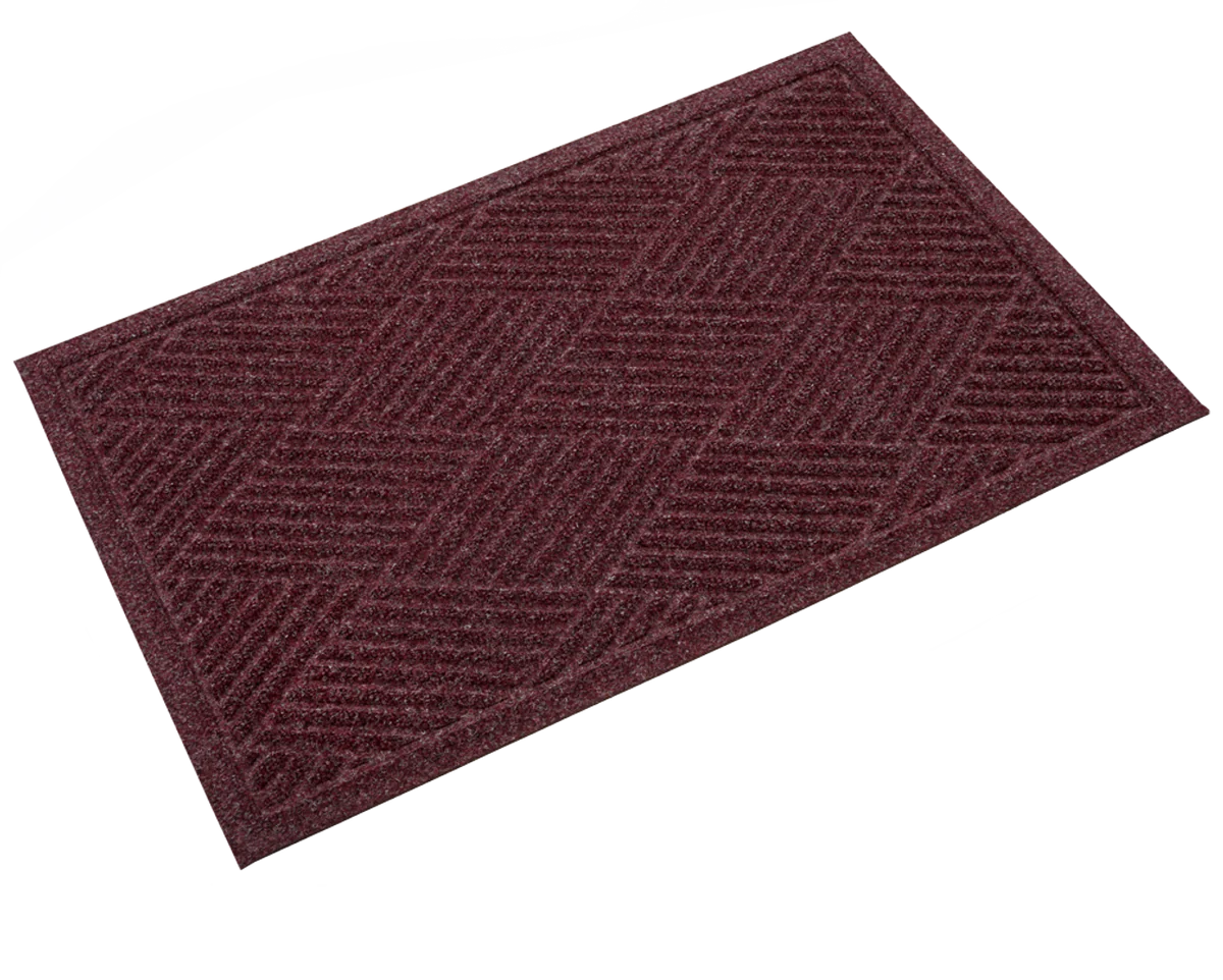 Crown Matting Super-Soaker Diamond Rubber-Border Floor Mats