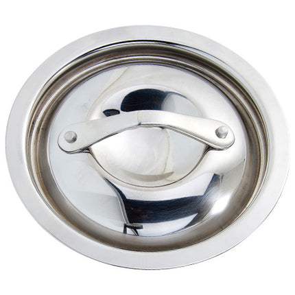 Winco DCL-35 Tri-Ply Stainless Steel Lid for 3 1/2" DCSP Mini Sauce Pans