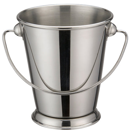 Winco DDSA-106S 3 3/4" x 3 3/4" Stainless Steel Mini Pail