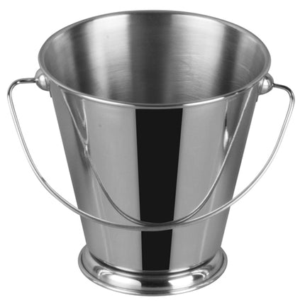 Winco DDSA-107S 5" x 5" Stainless Steel Mini Pail