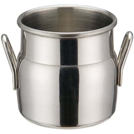 Winco DDSD-101S 2" x 2" Stainless Steel Mini Milk Can Creamer