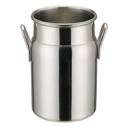 Winco DDSD-102S 2" x 3-1/8" Stainless Steel Mini Milk Can Creamer