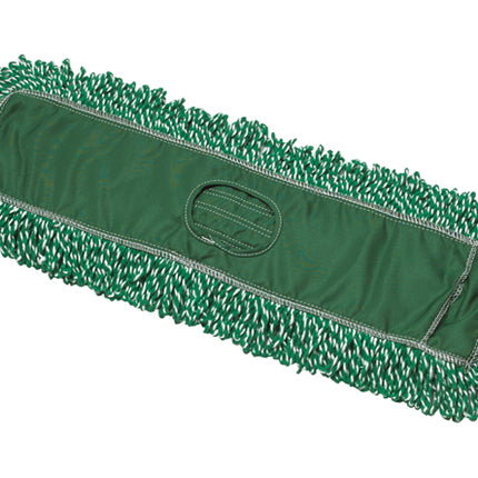 Winco DMM-24H Green Dust Mop Head - 24"