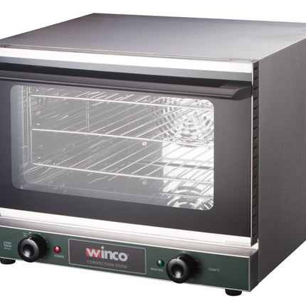 Winco ECO-500 Half Size Countertop Convection Oven - 120V, 1,600W
