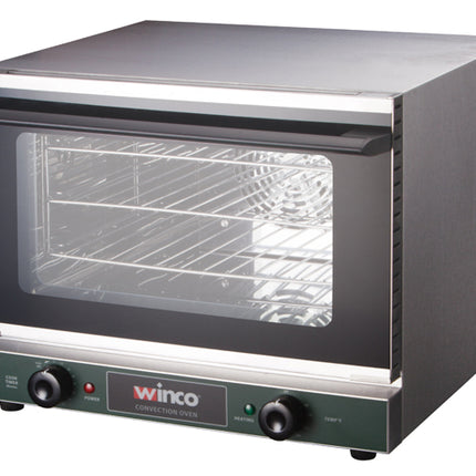 Winco ECO-250 Quarter Size Countertop Convection Oven - 120V, 1,440W