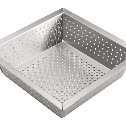 Winco FDS-1010 Stainless Steel Floor Drain Strainer - 10" x 10" x 2 5/8"