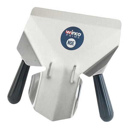 Winco FFBN-2 Stainless Steel French Fry Bagger with Dual Handles