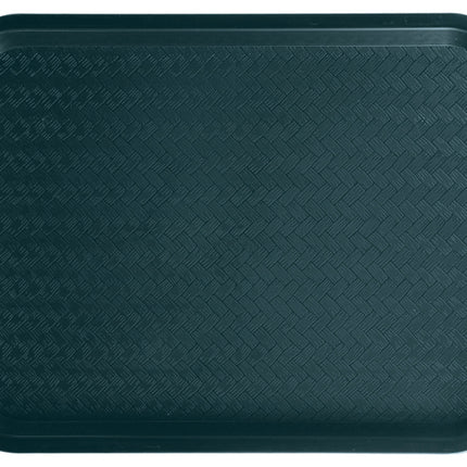 Winco FFT-1216G Plastic 12" x 16" Green Cafeteria Tray