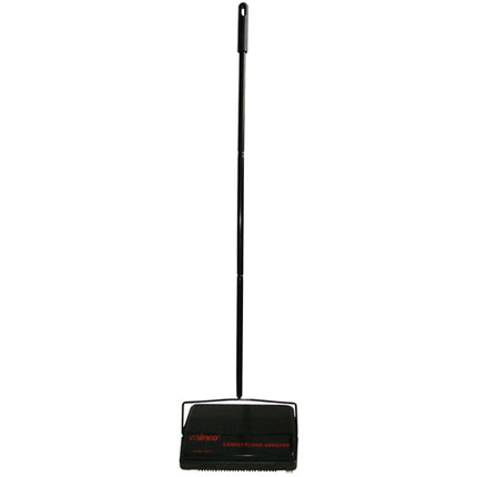 Winco FSW-11 Steel Rotary Carpet/Floor Sweeper with Natural Bristles