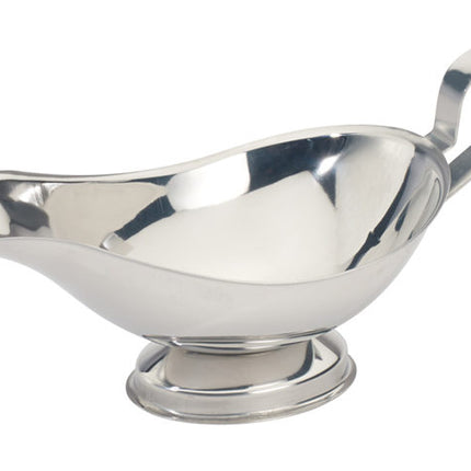 Winco GBS-8 8 oz. Stainless Steel Gravy Boat