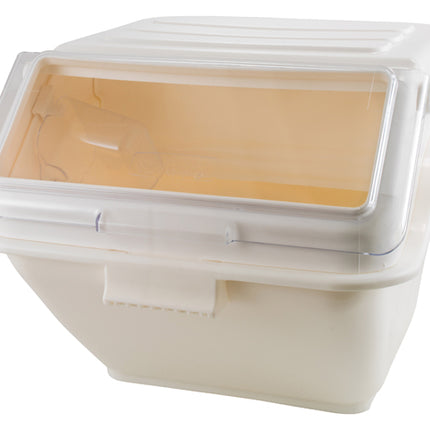 Winco IB-10S 10 Gallon Shelf Ingredient Bin with Lid