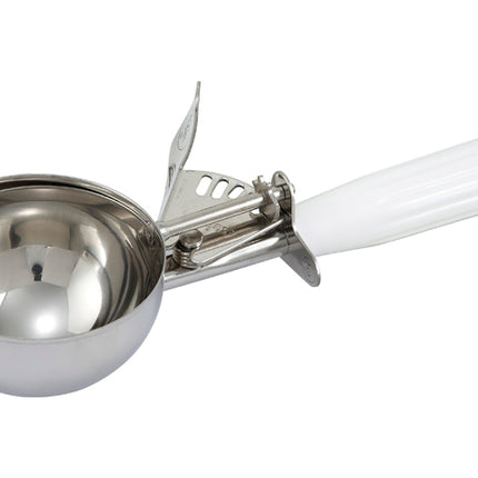 Winco ICD-6 Size 6 Stainless Steel Ice Cream Disher with Spring Release