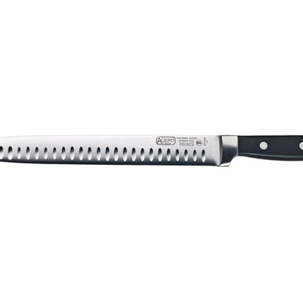 Winco KFP-101 Acero 10" Steel Granton Edge Slicer