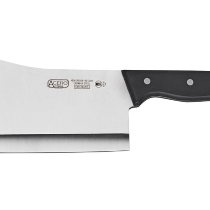 Winco KFP-72 Acero 7" Chinese Cleaver with POM Handle