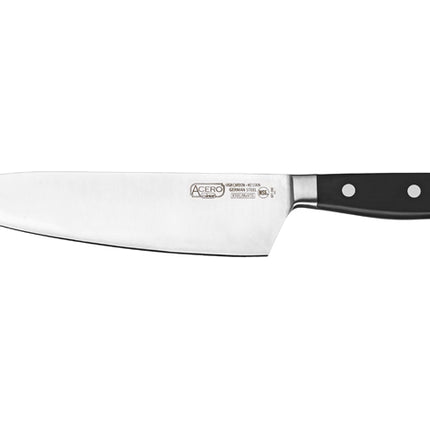 Winco KFP-85 Acero 8" Chefs Knife with Short Bolster