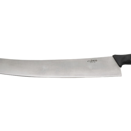 Winco KPP-18 Stainless Steel 18" Pizza Knife with Polypropylene Handle