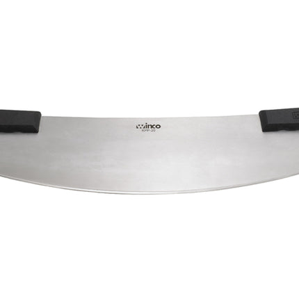 Winco KPP-20 Rocker 20" Pizza Knife with Polypropylene Handles