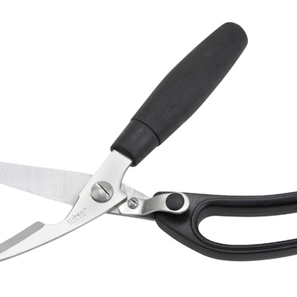 Winco KS-02 Stainless Steel Poultry Shears with Soft Polypropylene Handle