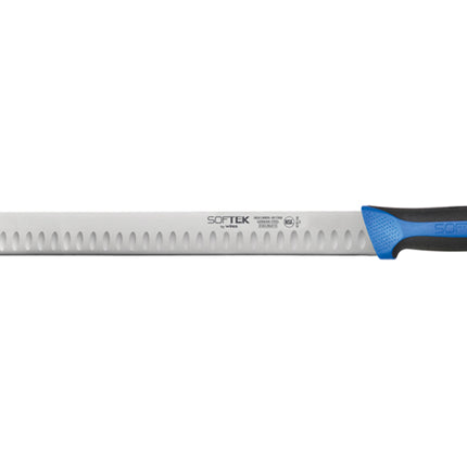 Winco KSTK-140 Sof-Tek 14" High Carbon German Steel Hollow Ground Slicing Knife