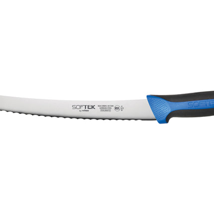 Winco KSTK-91 Sof-Tek 9-1/2" High Carbon German Steel Bread Knife