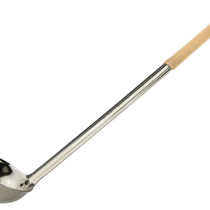 Winco LDCN-3 Tan 3 oz Prime Series Stainless Steel Serving Ladle