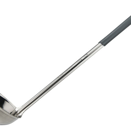 Winco LDCN-4 Gray 4 oz Prime Series Stainless Steel Serving Ladle