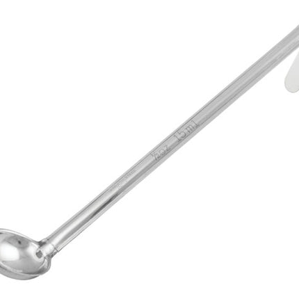 Winco LDI-0 Stainless Steel 1/2 oz LDI Series Serving Ladle With 10 1/4" Long Handle