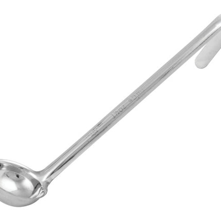 Winco LDI-1.5 Stainless Steel 1.5 oz LDI Series Serving Ladle With 10 3/8" Long Handle