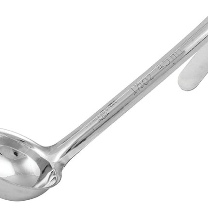 Winco LDI-15SH 1.5 oz Stainless Steel LDI Series Serving Ladle With 6" Handle