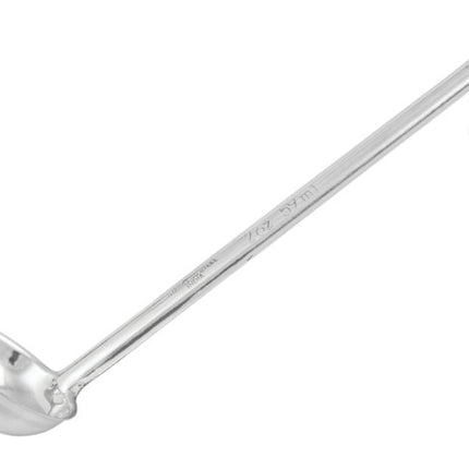 Winco LDI-2 Stainless Steel 2 oz LDI Series Serving Ladle With 10 1/4" Long Handle