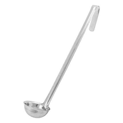 Winco LDIN-0.75 Prime Series 3/4 oz One-Piece Stainless Steel Serving Ladle