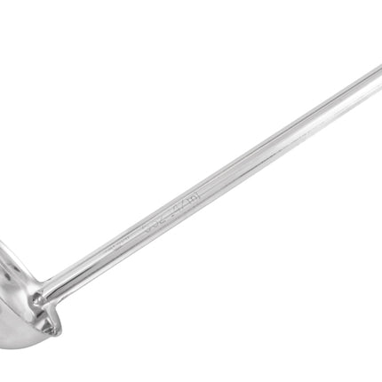 Winco LDIN-5 Prime Series 5 oz One-Piece Stainless Steel Serving Ladle