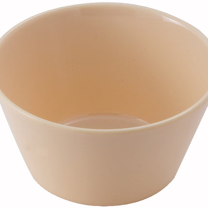 Winco MMB-8 8 oz. Tan Melamine Bouillon Cups 12/Pack