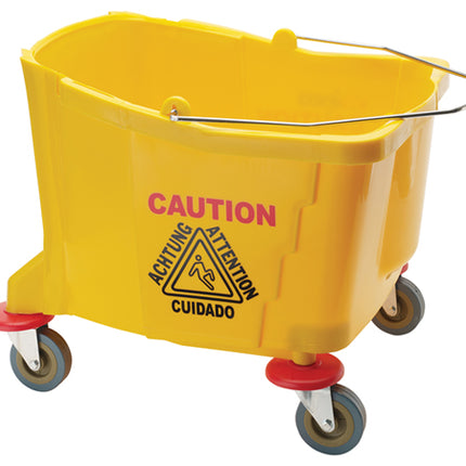 Winco MPB-36B Yellow Replacement Bucket Only 36 Qt.