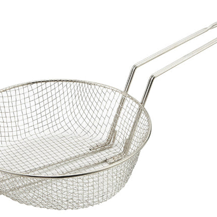 Winco MSB-10M 10" Round Medium Mesh Culinary Basket