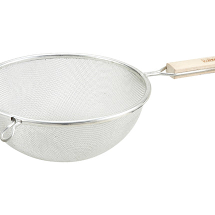 Winco MSTF-8S 8" Stainless Steel Fine Single Mesh Strainer