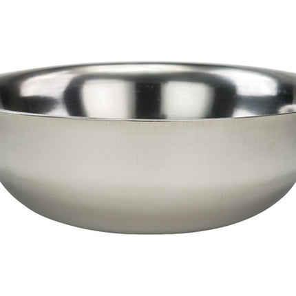 Winco MXBT-400Q Stainless Steel All Purpose Mixing Bowl - 4 Qt.