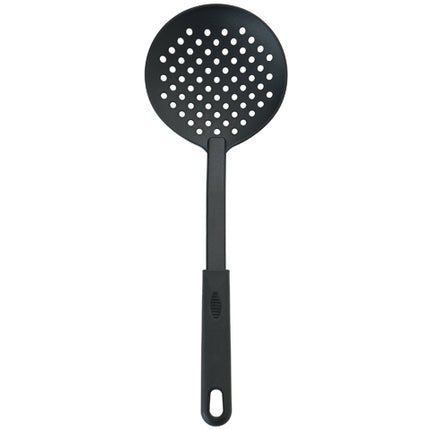 Winco NC-SK 4 3/4" Diameter Round x 13" Long Perforated Black Nylon Skimmer