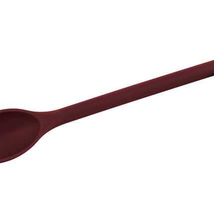 Winco NS-12R Red Nylon 12" Solid Serving Spoon