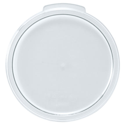 Winco PCRC-1C 1 Qt. Clear Round Lid