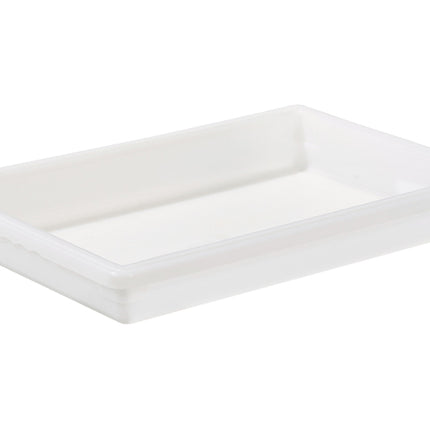 Winco PFFW-3 26" x 18" x 3" White Food Storage Box